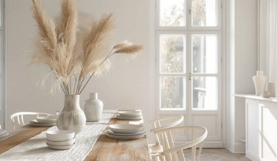 Poradnik: Jak urządzić jadalnię w stylu skandynawskim z naturalnymi dodatkami?