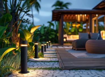 Jakie lampy solarne najlepiej pasują do przestrzeni przy altanach?