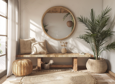 Poradnik: Jak urządzić przedpokój w małym mieszkaniu z akcentami japandi?