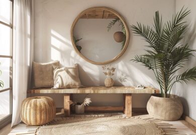 Poradnik: Jak urządzić przedpokój w małym mieszkaniu z akcentami japandi?