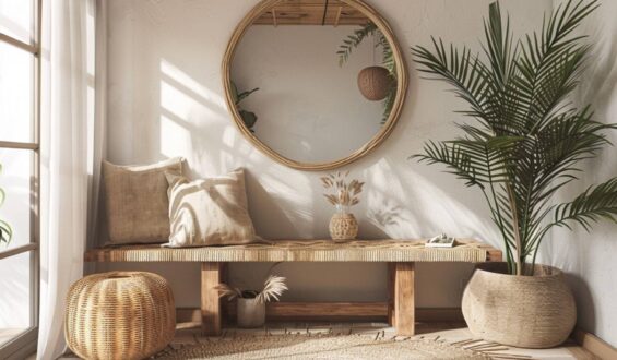 Poradnik: Jak urządzić przedpokój w małym mieszkaniu z akcentami japandi?