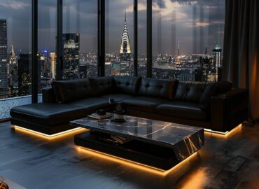 Jak stworzyć elegancką przestrzeń z narożnikiem skórzanym?