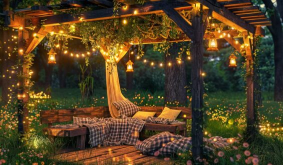 Jakie lampy ogrodowe najlepiej podkreślą piękno altan w stylu rustykalnym?