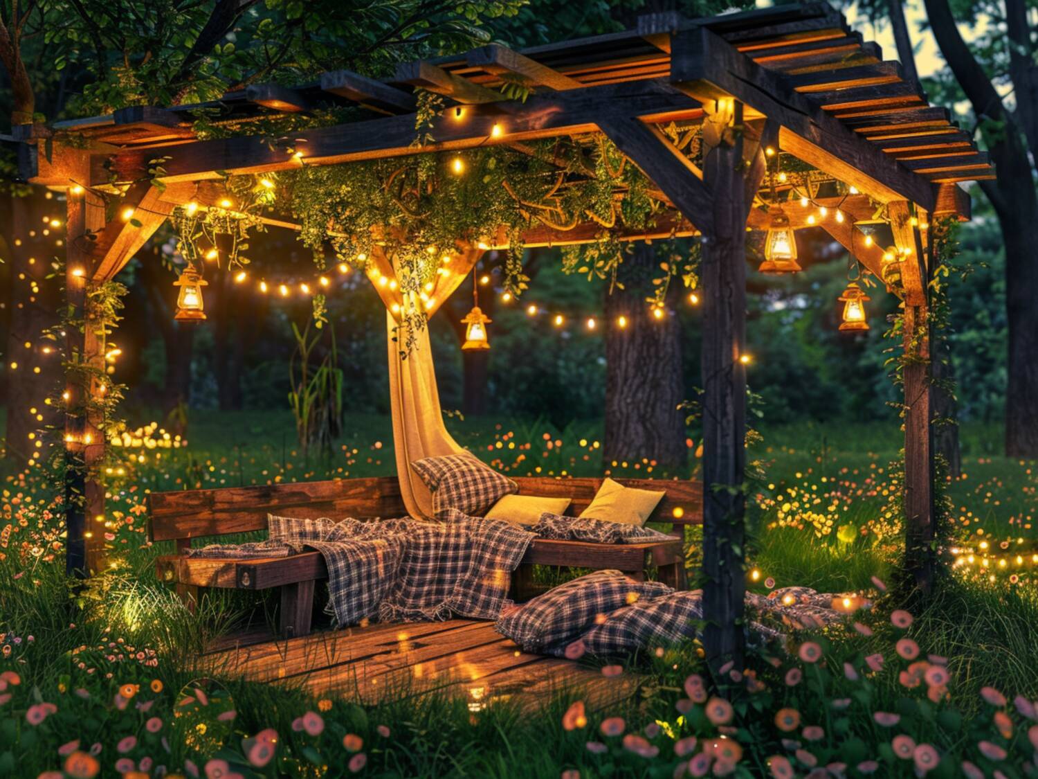 Jakie lampy ogrodowe najlepiej podkreślą piękno altan w stylu rustykalnym?