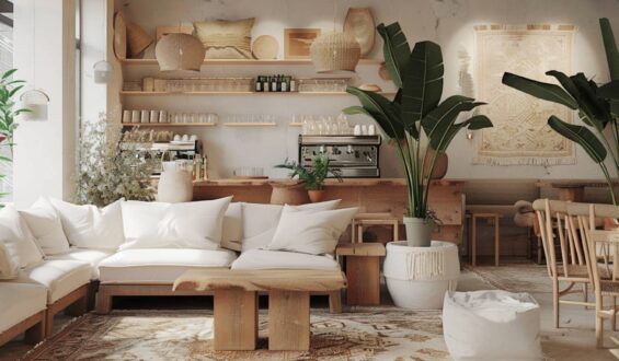 Jakie są najważniejsze cechy mebli w stylu boho do kawiarni?