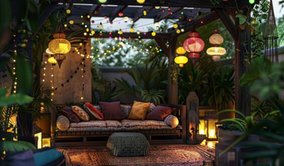 Jakie lampy solarne najlepiej sprawdzą się w przestrzeniach przy altanach?