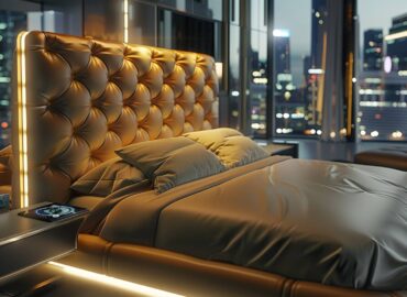 Łóżka kontynentalne z regulacją wysokości – nowoczesne rozwiązania dla komfortu snu.