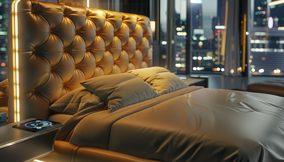 Łóżka kontynentalne z regulacją wysokości – nowoczesne rozwiązania dla komfortu snu.