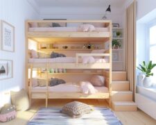 Ranking: Najlepsze łóżka piętrowe wykonane z drewna z recyklingu na 2025 rok.