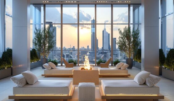 Jakie meble najlepiej sprawdzają się w strefach relaksu na hotelowych tarasach?