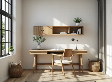 Jak urządzić przestrzeń do nauki dla dziecka w stylu japandi? Przewodnik po harmonijnym wnętrzu