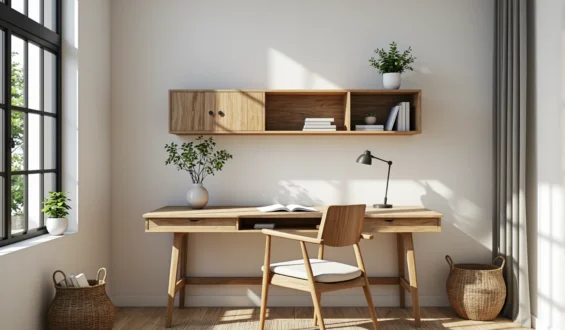 Jak urządzić przestrzeń do nauki dla dziecka w stylu japandi? Przewodnik po harmonijnym wnętrzu