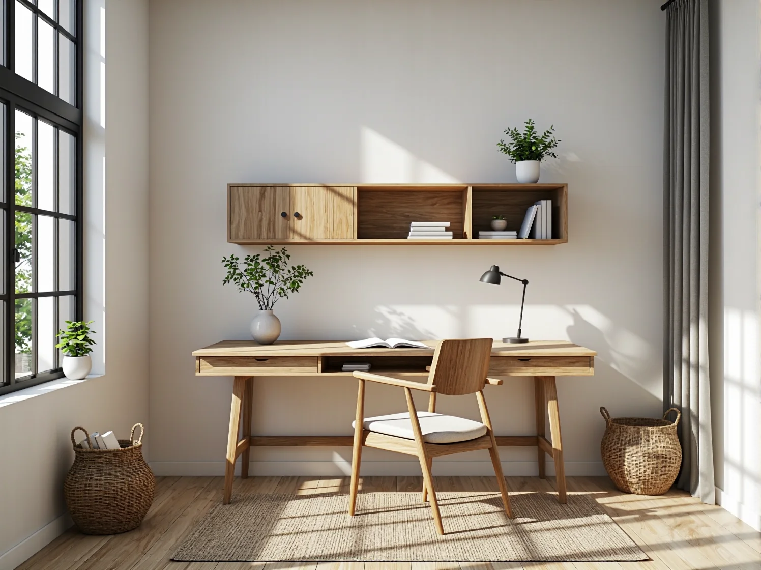 Jak urządzić przestrzeń do nauki dla dziecka w stylu japandi? Przewodnik po harmonijnym wnętrzu