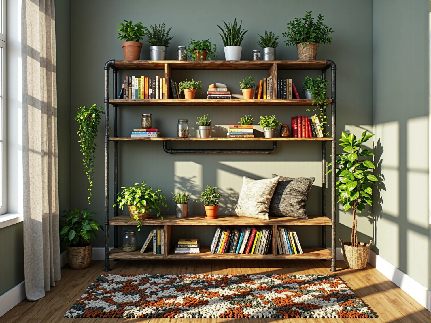 Ekologiczne meble DIY wykonane z materiałów z recyklingu chroniące środowisko.