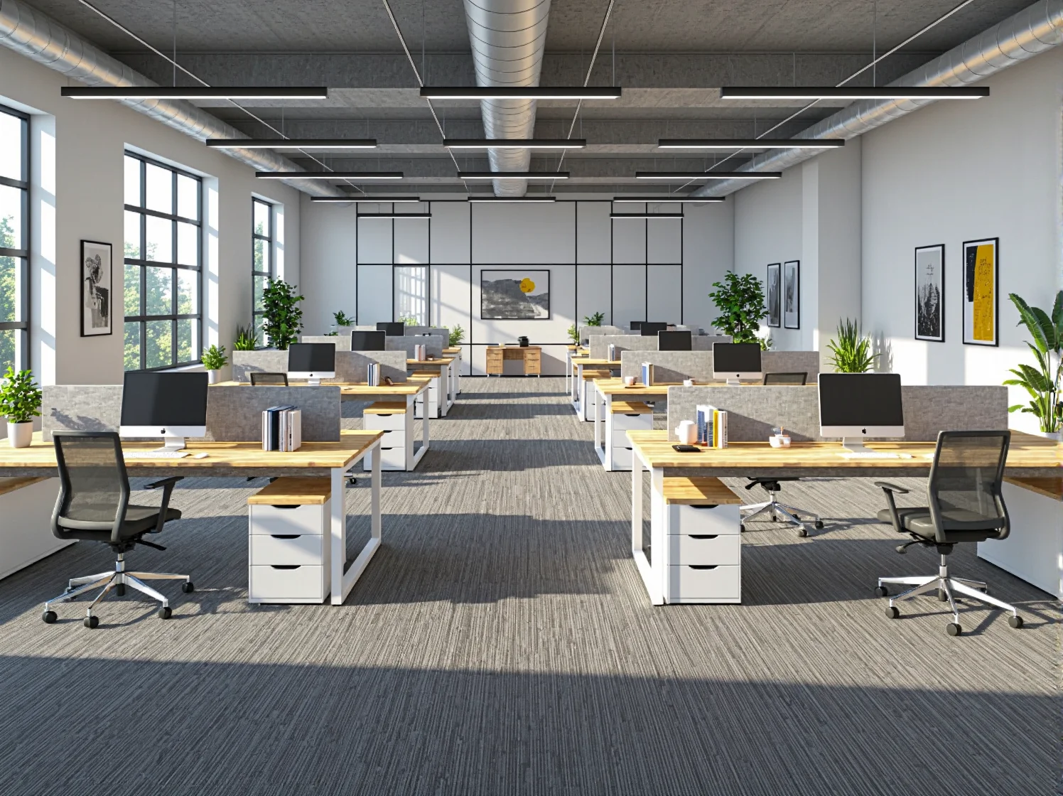 Poradnik: Jak dopasować ergonomiczne biurka do przestrzeni open space?