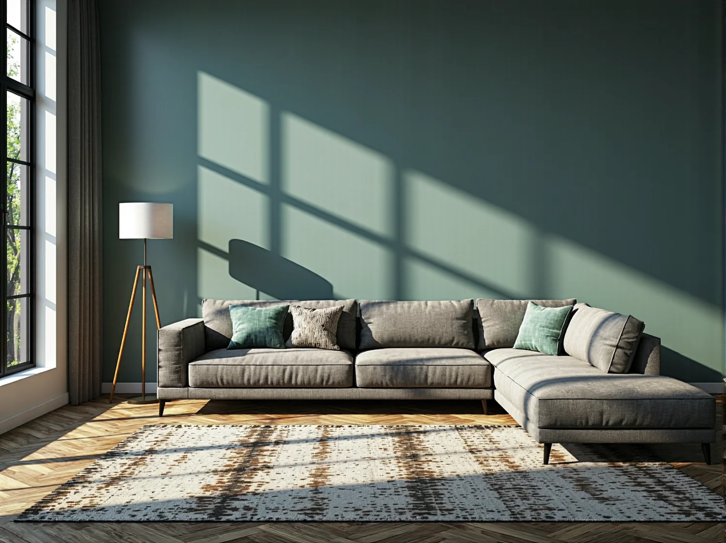 Detale wykończenia i wygoda użytkowania kompaktowej sofy modułowej do kawalerki.