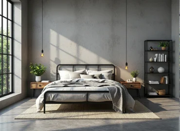 Jakie lampy wiszące najlepiej sprawdzą się w sypialniach w stylu industrialnym?