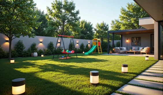 Lampy ogrodowe w strefach rekreacyjnych dla dzieci – jak stworzyć bezpieczny i magiczny ogród?