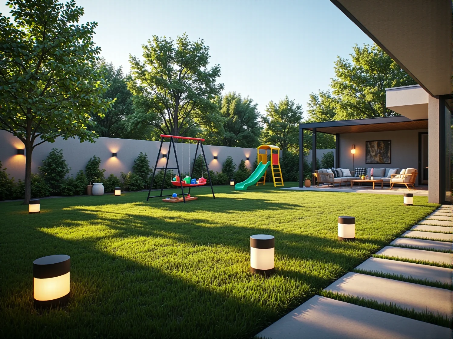 Lampy ogrodowe w strefach rekreacyjnych dla dzieci – jak stworzyć bezpieczny i magiczny ogród?