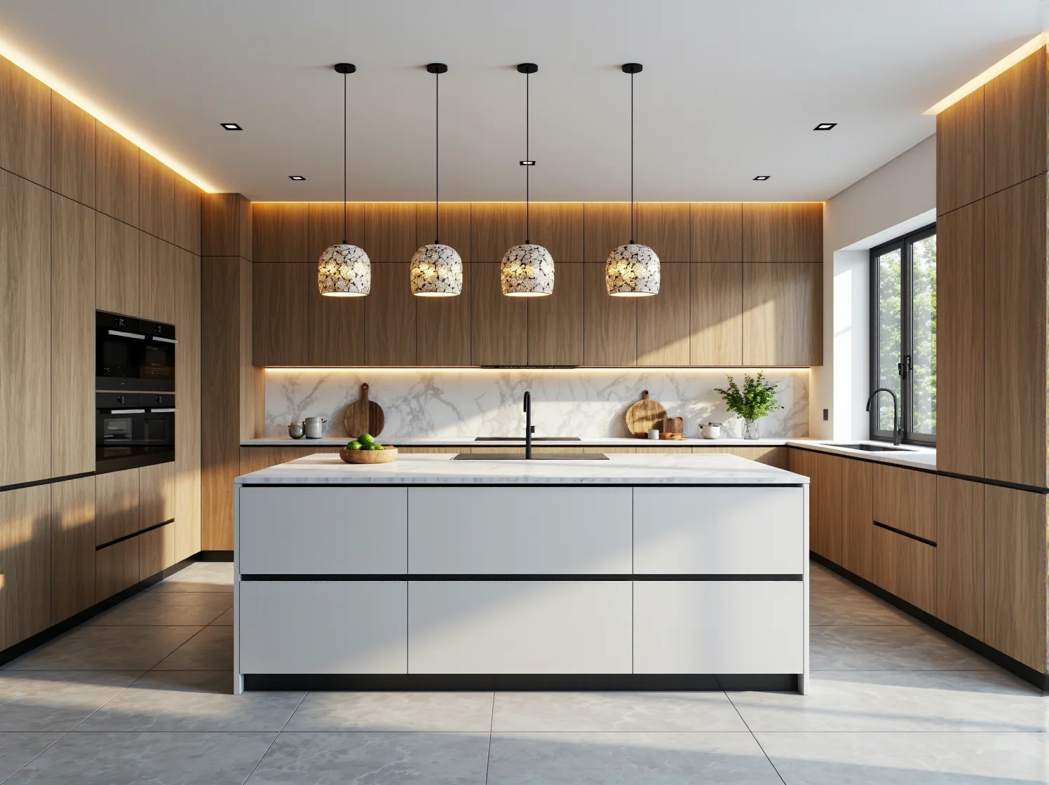 Jakie lampy wiszące najlepiej sprawdzą się w kuchniach z akcentami mosiądzu?