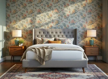 Łóżka kontynentalne w sypialniach w stylu retro – jakie modele są najpopularniejsze?