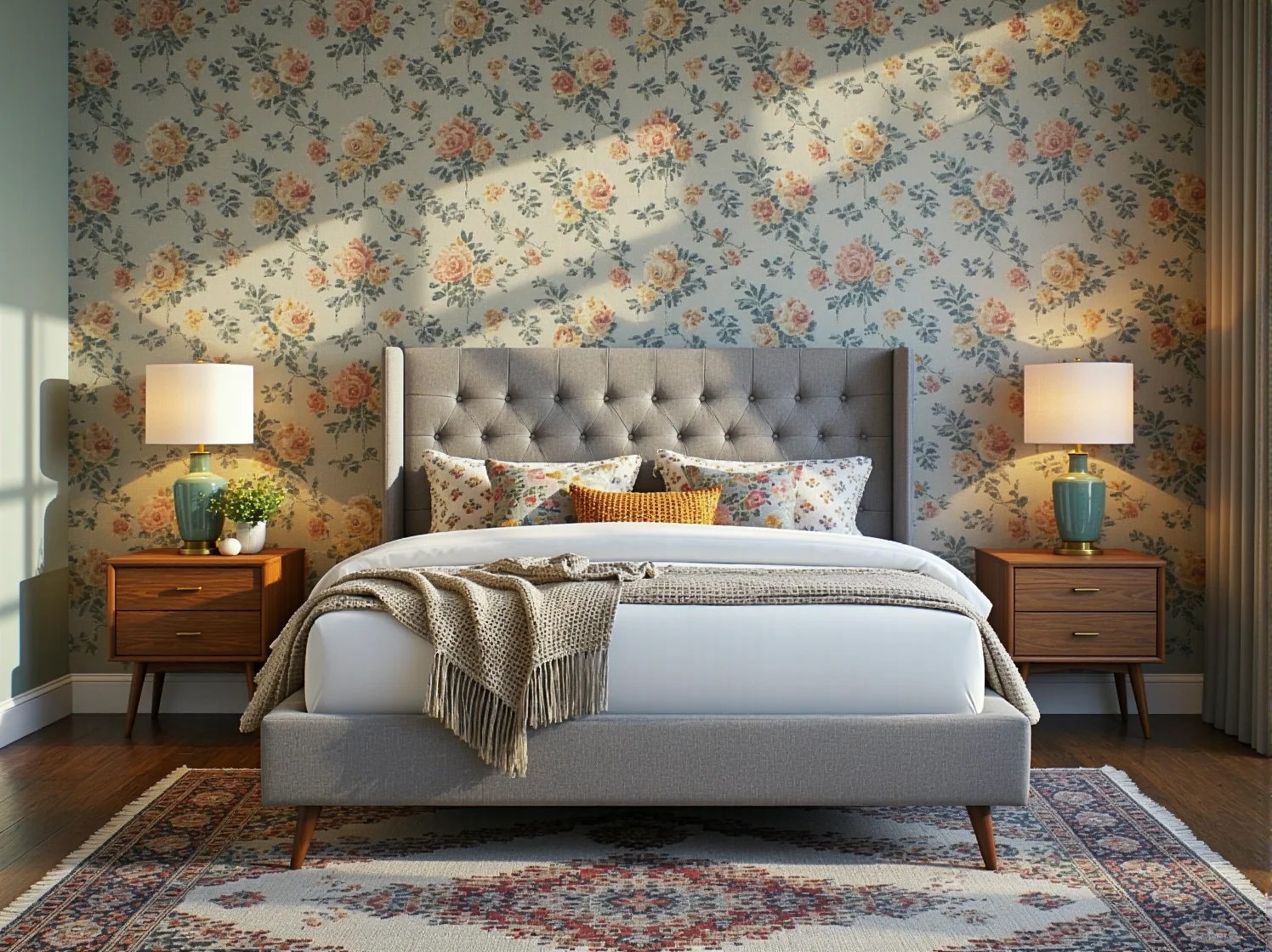 Łóżka kontynentalne w sypialniach w stylu retro – jakie modele są najpopularniejsze?