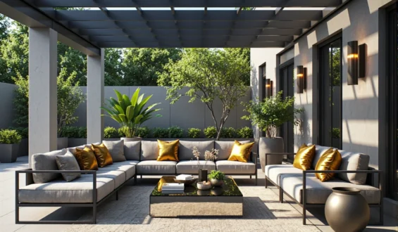 Poradnik: Jak wybrać meble outdoorowe w stylu glamour na taras?