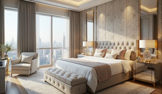 Poradnik: Jak urządzić hotelowy apartament w stylu glamour?