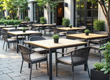 Jakie stoły outdoorowe najlepiej sprawdzają się w przestrzeniach gastronomicznych? Kompletny przewodnik