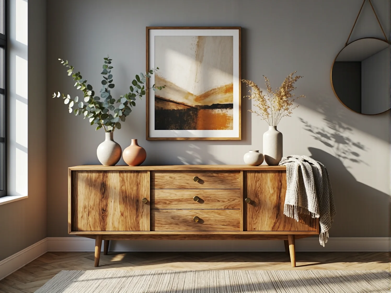 Jakie dodatki najlepiej komponują się z meblami odnawianymi w stylu skandynawskim?