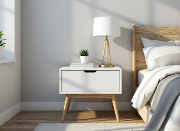 10 inspiracji na odnawianie szafek nocnych w stylu skandynawskim