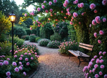 Jak zaaranżować ogród w stylu angielskim z lampami stojącymi?