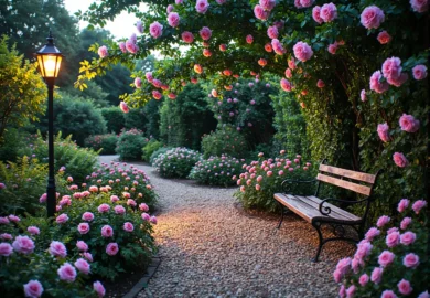 Jak zaaranżować ogród w stylu angielskim z lampami stojącymi?