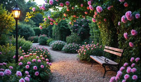 Jak zaaranżować ogród w stylu angielskim z lampami stojącymi?