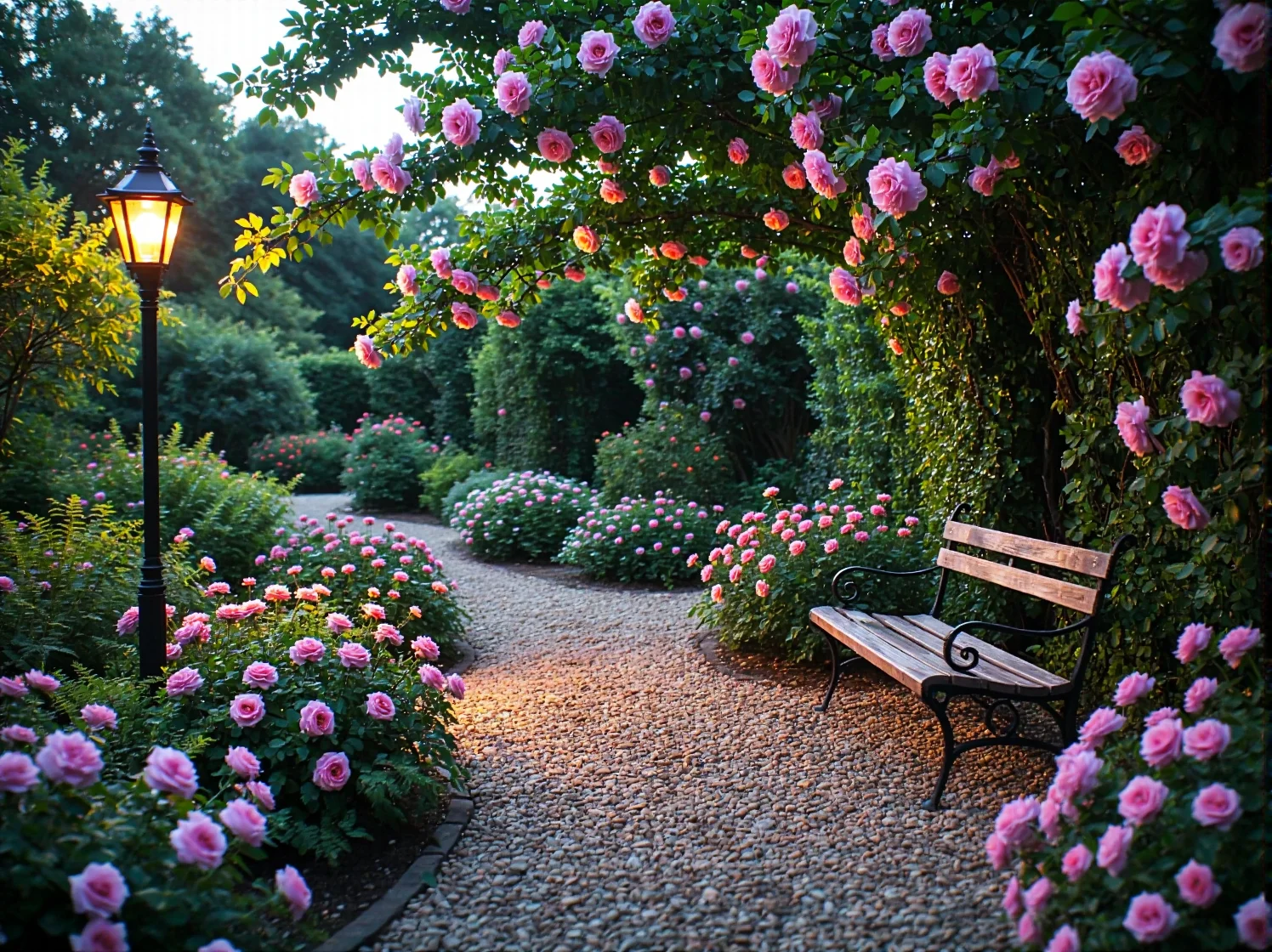 Jak zaaranżować ogród w stylu angielskim z lampami stojącymi?