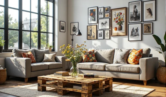 Poradnik: Jak urządzić salon z dodatkami z recyklingu?
