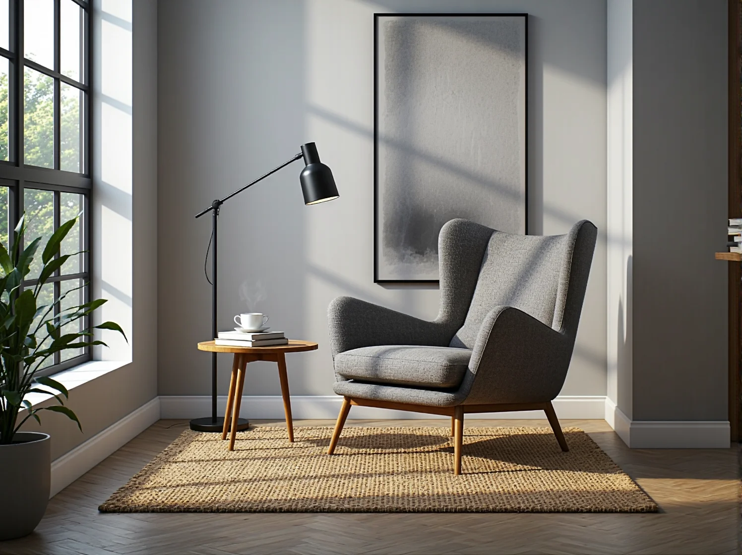 Stół do jadalni dopasowany do stylu nowoczesnej otwartej przestrzeni dziennej.