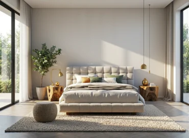 Ekologiczne materiały w produkcji mebli do sypialni glamour – jak połączyć luksus z naturą?