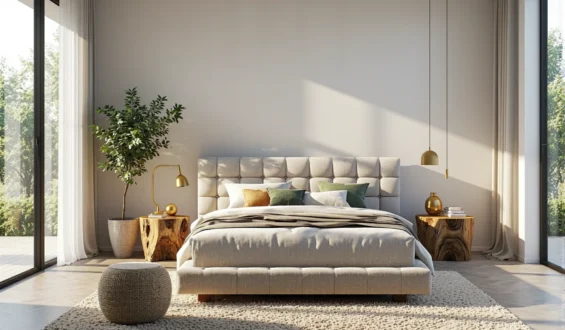 Ekologiczne materiały w produkcji mebli do sypialni glamour – jak połączyć luksus z naturą?