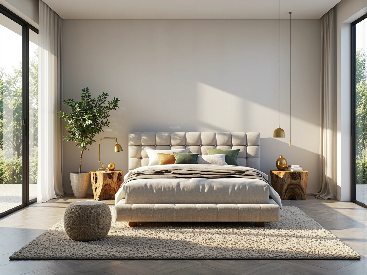 Ekologiczne materiały w produkcji mebli do sypialni glamour – jak połączyć luksus z naturą?