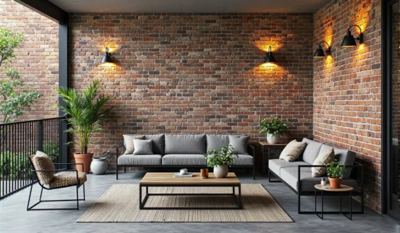 Jak urządzić taras w stylu industrialnym z eleganckimi lampami elewacyjnymi?
